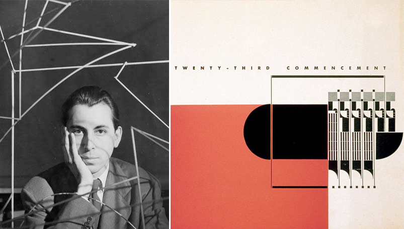 Graphic designer Alvin Lustig | PC: Maya Deren, Alvin Lustig Archive | Knoll Inspiration