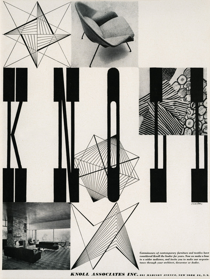 Knoll Textile Advertisement