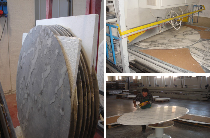 Knoll stone production