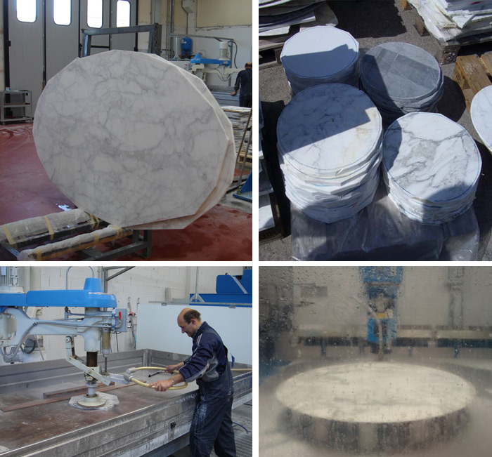 Knoll stone production