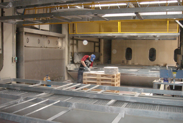 Knoll stone production