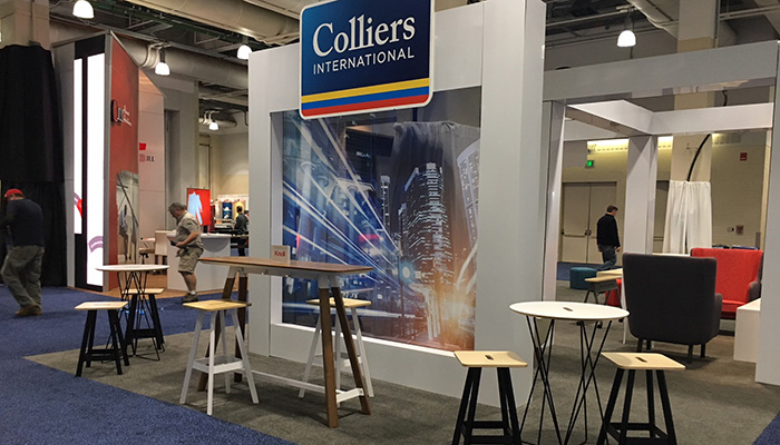Colliers International and Knoll Booth at CoreNet Global Boston Summit