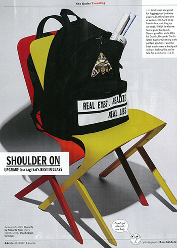 Washington Skin Nylon Chair in Esquire | Knoll News