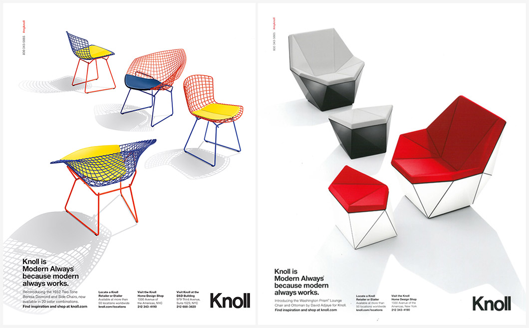 Knoll Modern Always Campaign Fall 2016