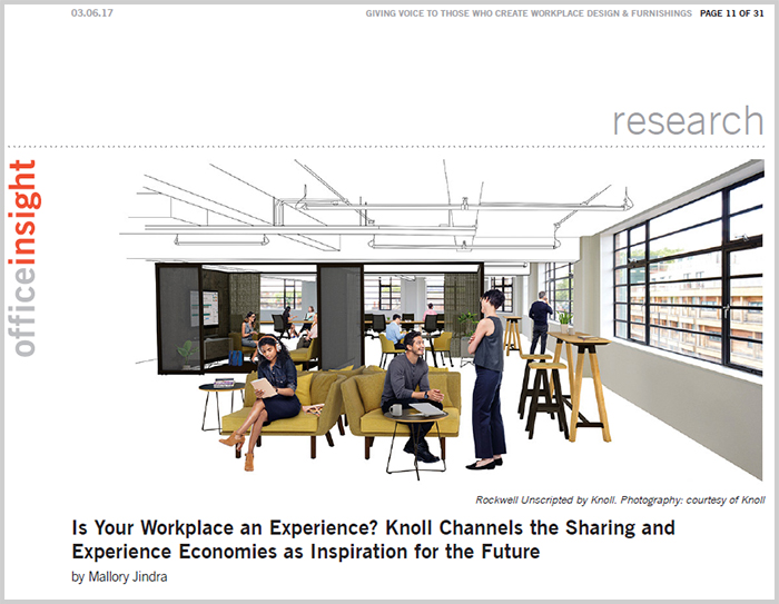 Office Insight Features Knoll Research | Knoll News