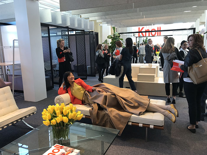 Knoll Hosts Pilobolus at Atalanta Showroom