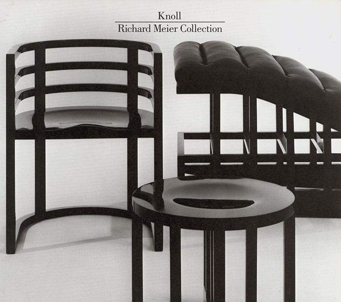 Richard Meier's Furniture Collection for Knoll | Knoll News