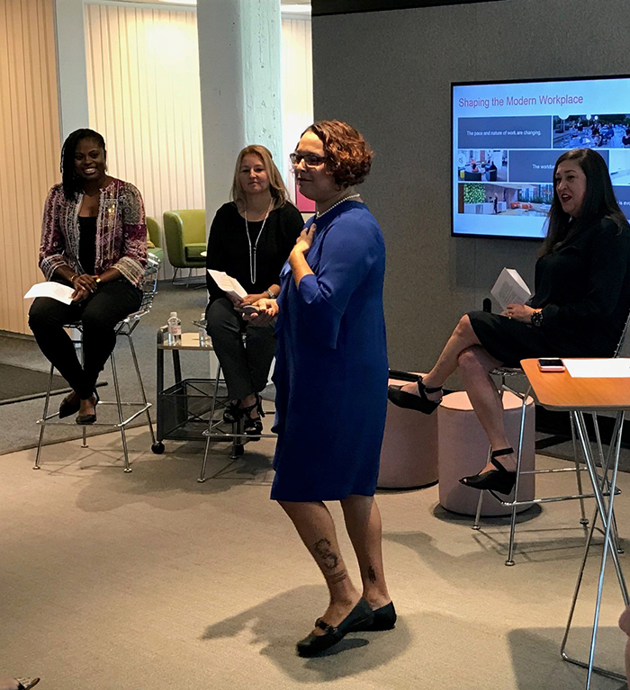 Going Beyond Wellness Well-Being Panel Discussion Knoll Atlanta Showroom