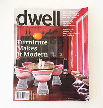 Dwell September 2015 | Furniture Makes It Modern
