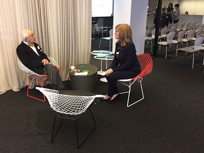 Richard and Peter Schultz at Annual ICFF Retailer Breakfast 2016