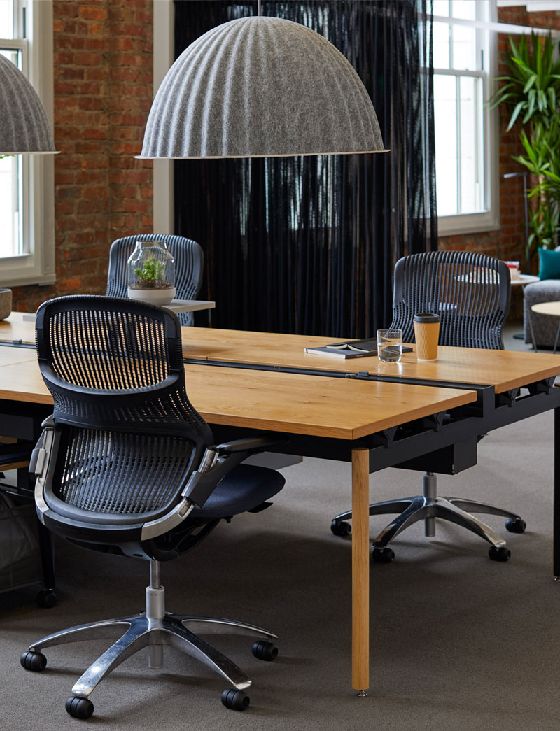 Knoll Workstations for Small Businesses and Startups Spaces