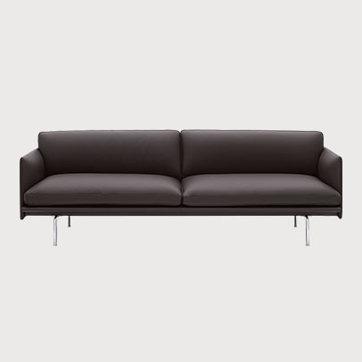 Muuto Outline Sofa for lounge seettings