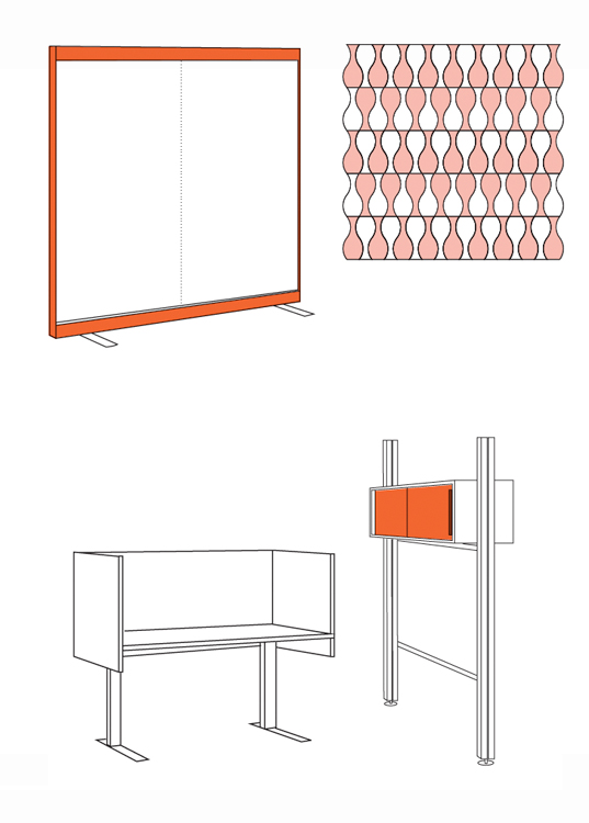 Create enclosures or delineate space