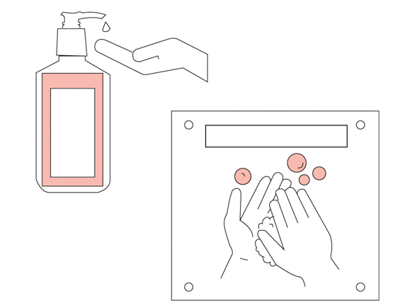 Promote hygienic measures