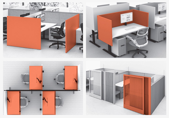 Workstation Enclosure and Space Delineation
