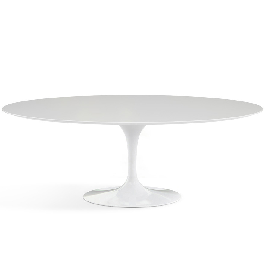 84 oval shop dining table