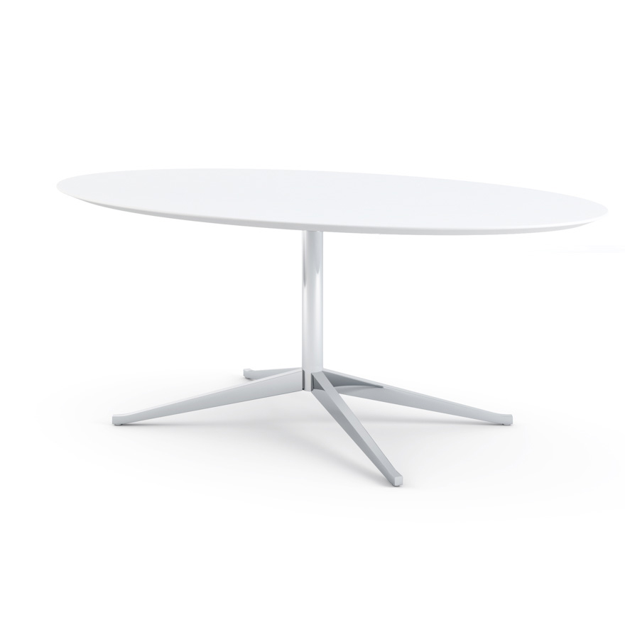 Florence Knoll Table Desk Oval 78
