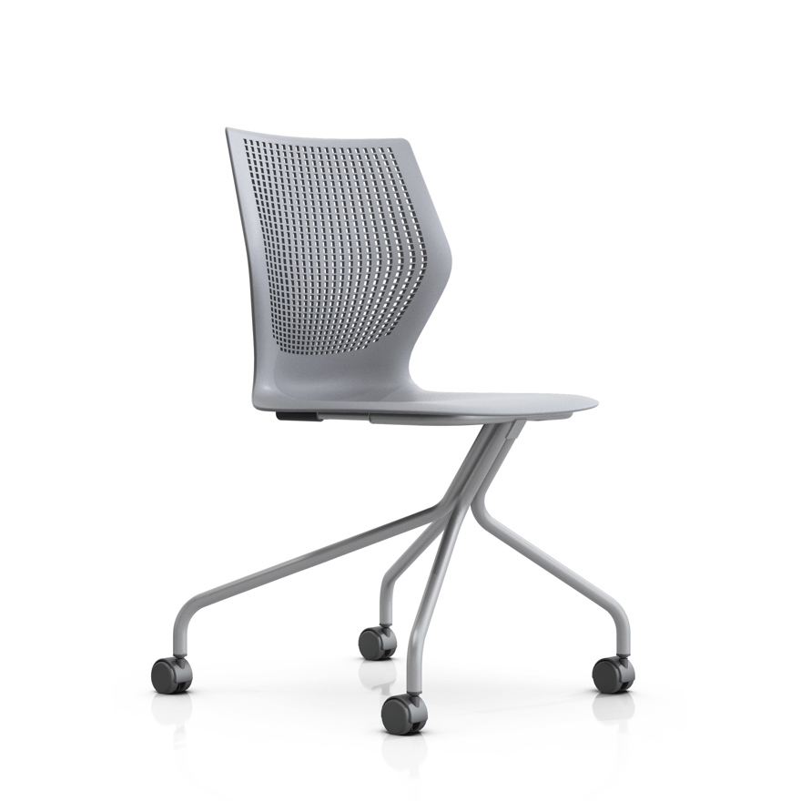 Multigeneration By Knoll Hybrid Base Ergonomic Side Chair