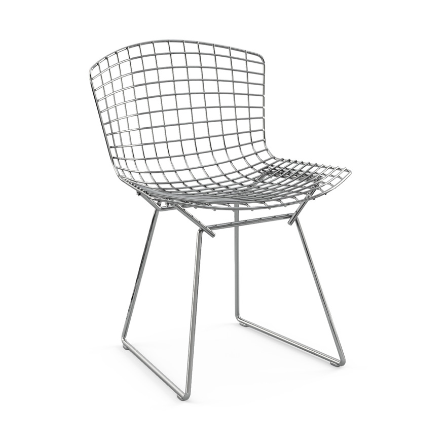 Bertoia Side Chair Without Seat Pad Knoll Bertoia Side Chair Without Seat Pad