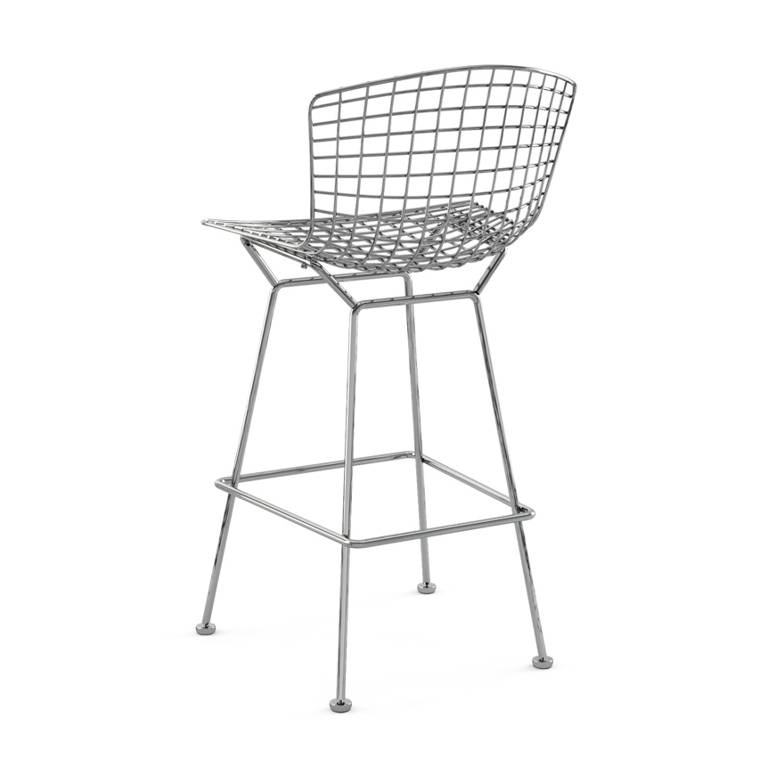 Bertoia Barstool Without Seat Pad Knoll