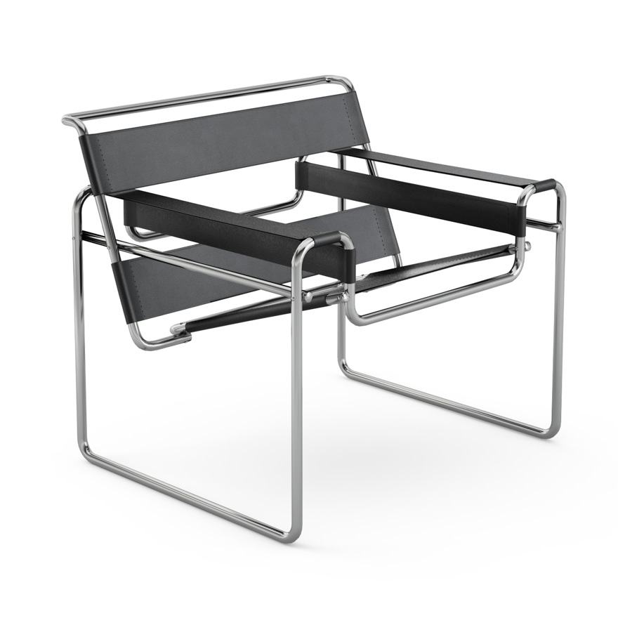 Knoll wassily shop chair authentic