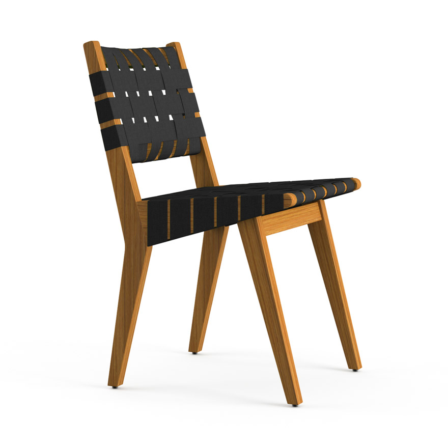 Risom Outdoor Side Chair Knoll