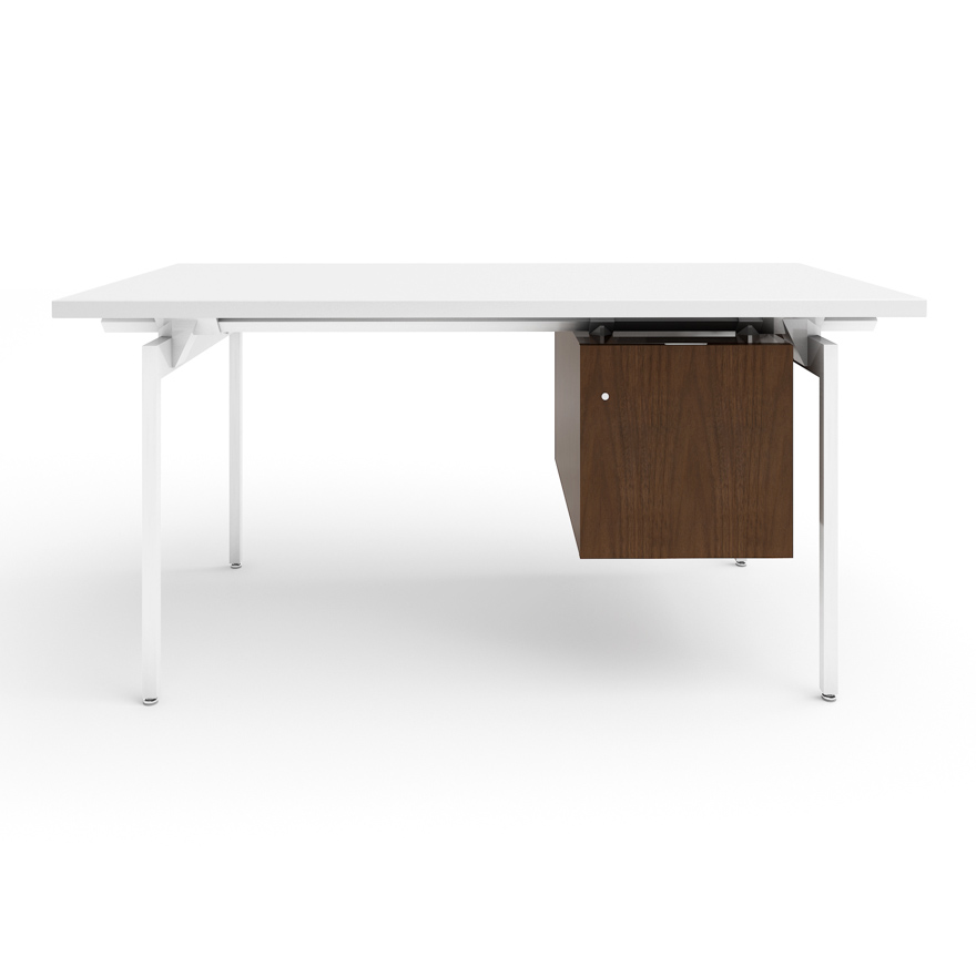 Antenna Desk With File Knoll