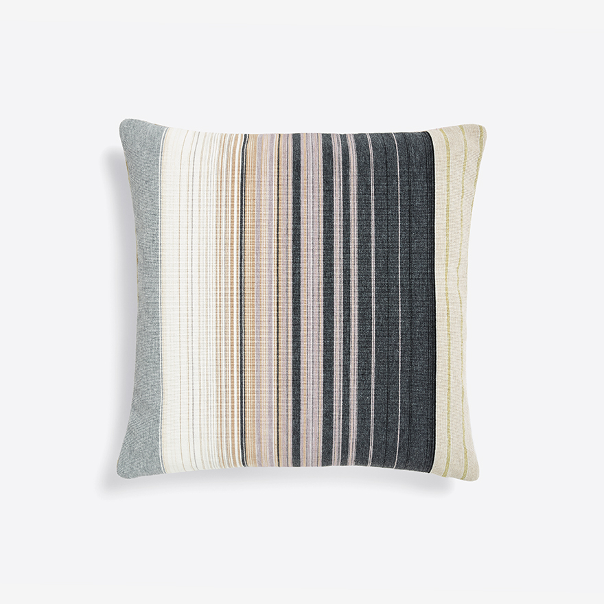 Blue striped outdoor pillows sales