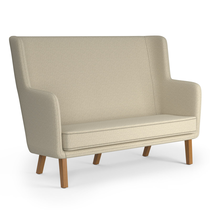 Rockwell Unscripted High Back Settee Knoll