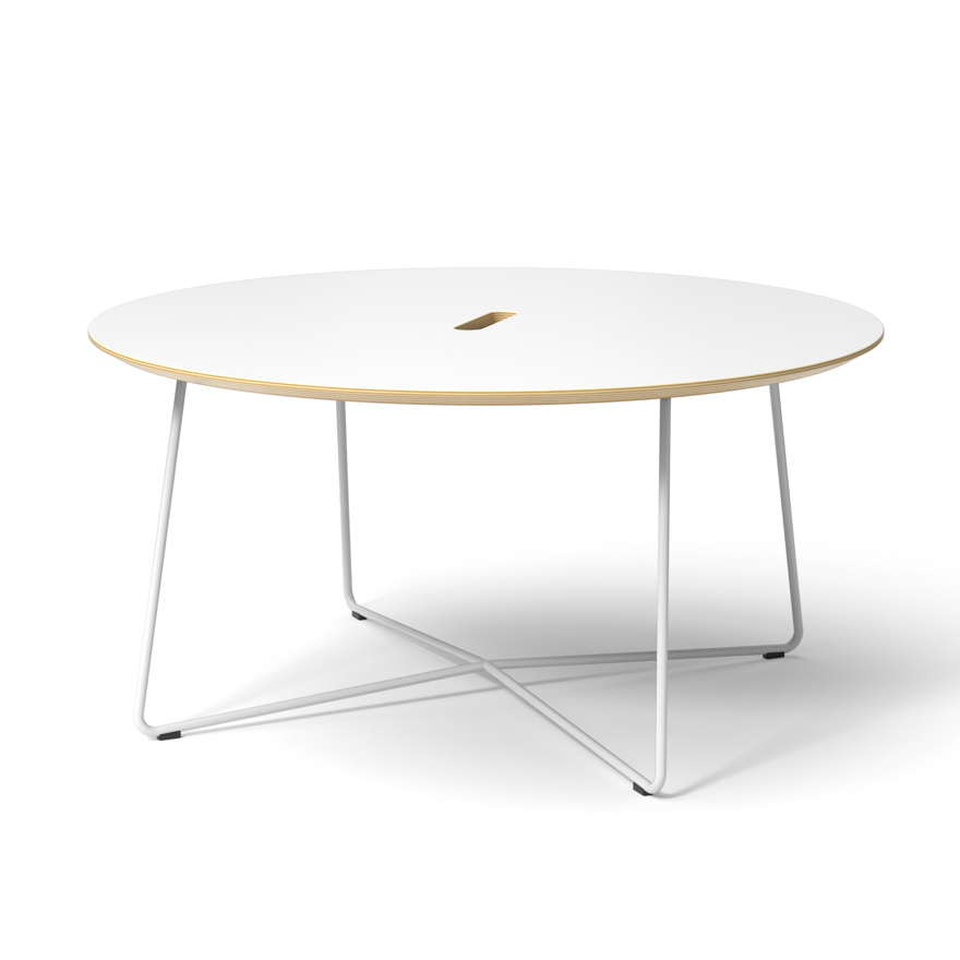 Knoll Rockwell Occasional Tables White-Knollノル