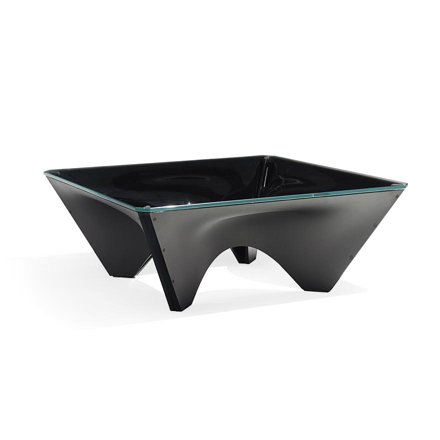 Washington Corona Aluminum Coffee Table By David Adjaye Knoll