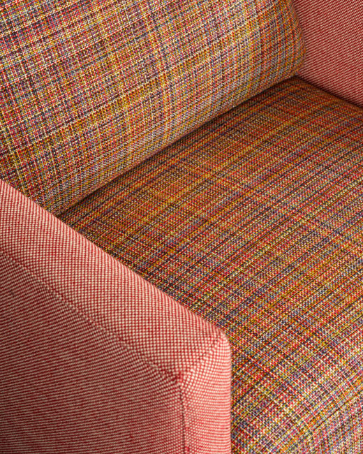 Resized Feeling Plaid Chair