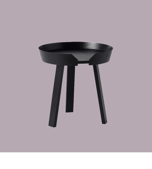 Around Coffee Table Small Black